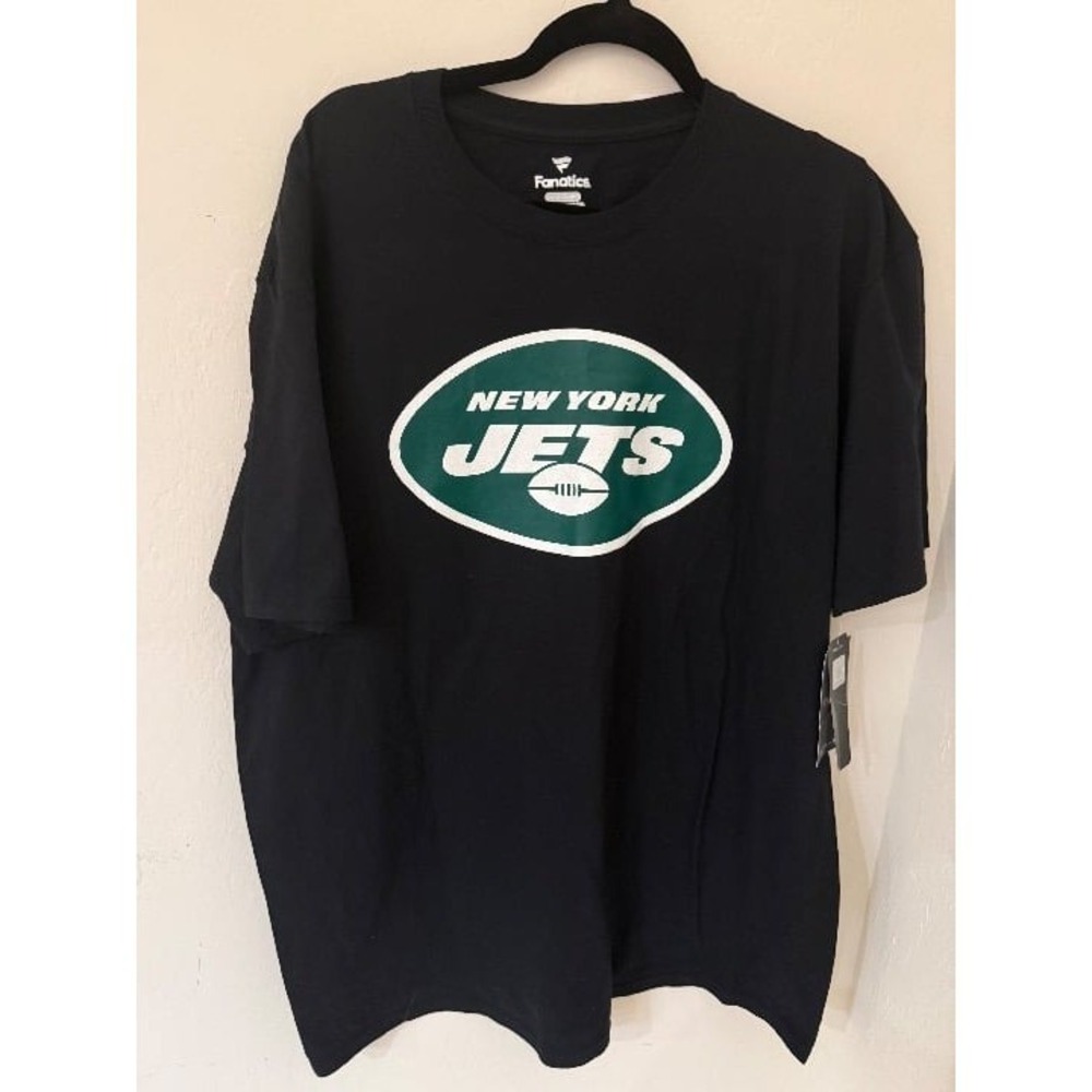 Men's New York Jets Sauce Gardner Fanatics Black T-Shirt- Size 2XL- NWT